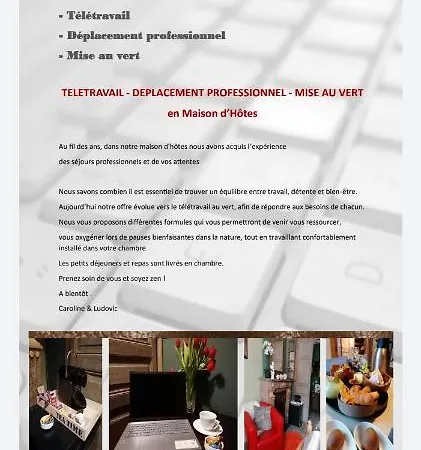 Maison D'hote Les Notes Endormie Secrete Bed & Breakfast Berzee