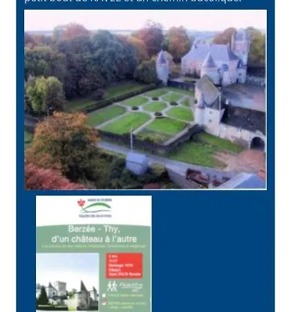 Maison D'hote Les Notes Endormie Secrete Bed & Breakfast Berzee