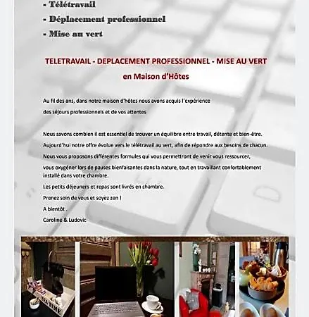 Maison D'hote Les Notes Endormie Secrete לינה וארוחת בוקר 3*