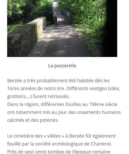 Maison D'hôte Les Notes Endormie Secrète Berzee